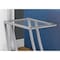 Monarch Specialties Accent Table - Silver Metal With Tempered Glass I 3090 - alternate 6